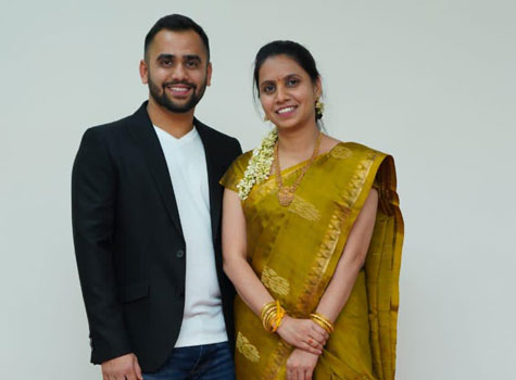 RAHUL (VL5805) & NEETHA PATIL (VL6171)